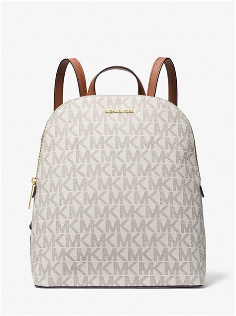 michael kors cindy bag large|Cindy Large Signature Logo Backpack .